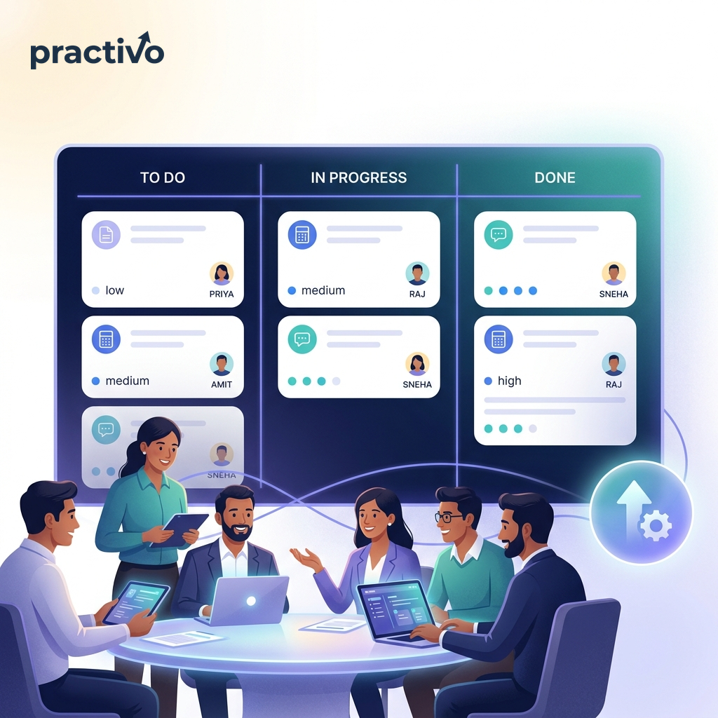 Assign & track as a team.